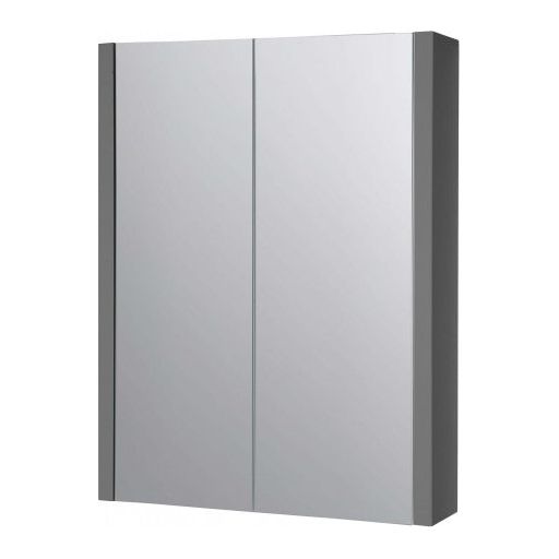 Purity 500mm Mirror Cabinet Storm Grey Gloss