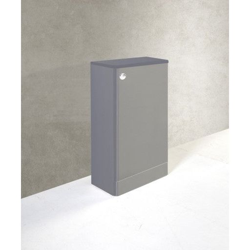 Options 500mm WC Unit Basalt Grey