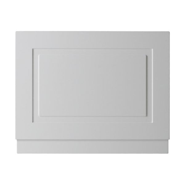 Panel final Astley de 800 mm, blanco mate