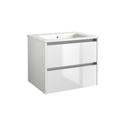 City 600x460mm Wall Mounted Unit White