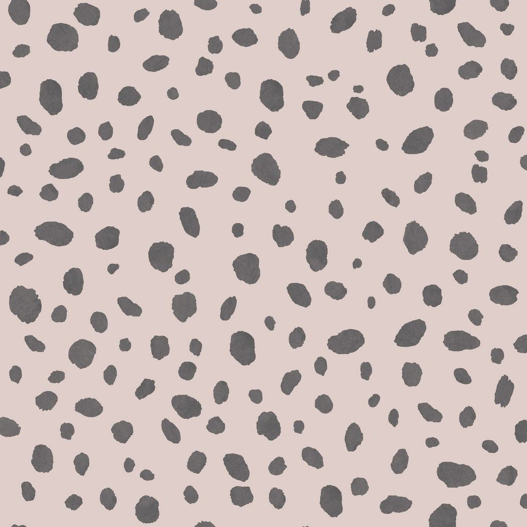 Holden Dalmations Grey and Pink Wallpaper (12941)