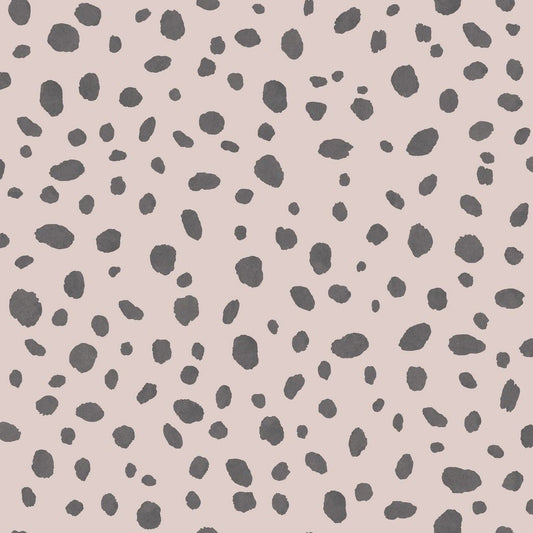 Papier peint Holden Dalmations gris et rose (12941)