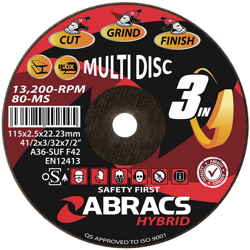 Abracs Hybrid 3in1 115x2.5x22