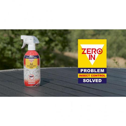 Zero In Anti-Bacterial Ant & Cockroach Killer - 500ML