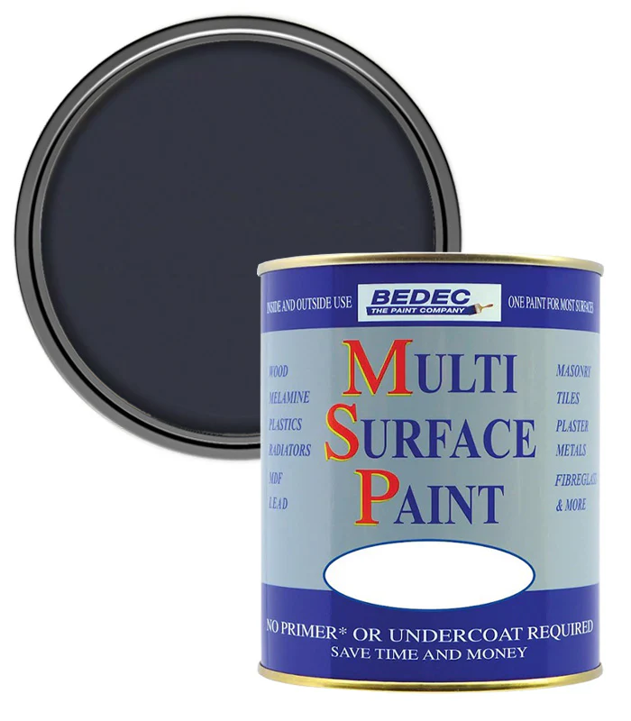 Bedec Multi-Surface Paint Soft Matt Anthracite 2.5L