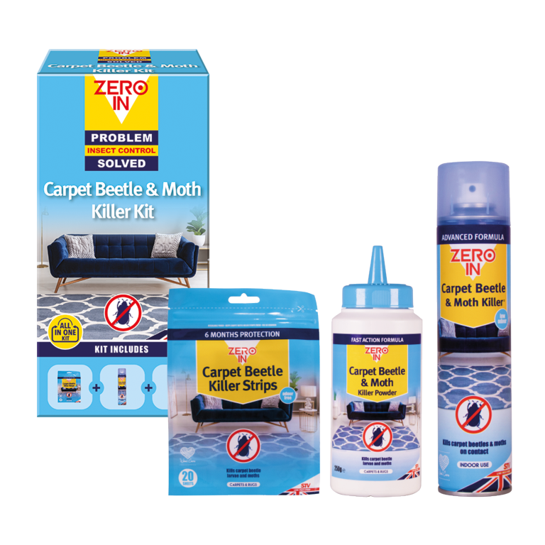 Zero In Carpet Beetle & Moth Killer Kit