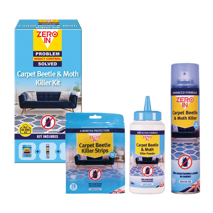 Zero In Carpet Beetle & Moth Killer Kit