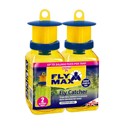 Zero In Fly Catcher - Twinpack