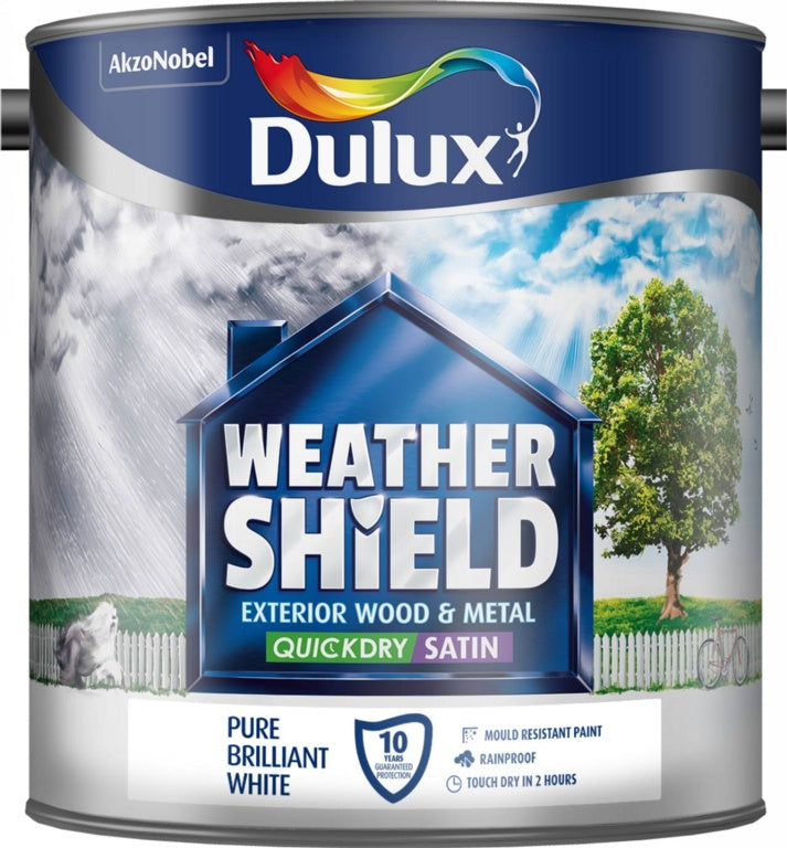 Dulux Weathershield Quick Dry Satin 2.5L