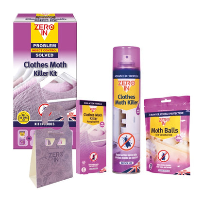 Zero In Clothes Moth Killer Kit