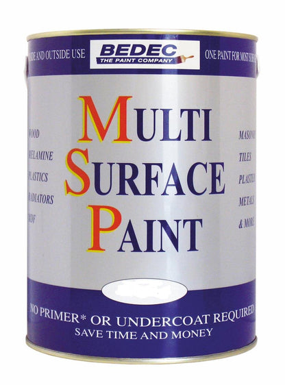 Bedec Multi-Surface Paint Satin Clear Base 750ML