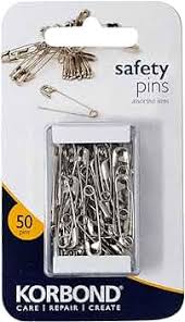 Korbond Safety Pins 50 Piece