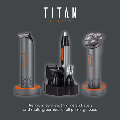 Carmen Titan Titanium 3 in 1 Grooming Set