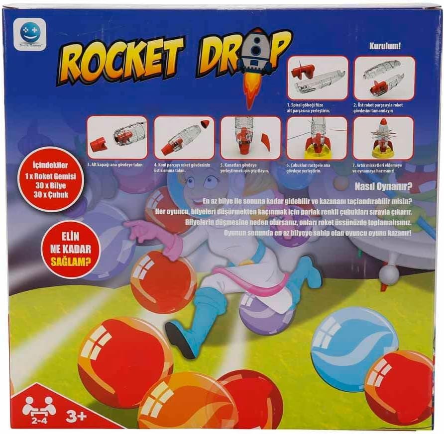 Traditional Games Rocket Drop Game