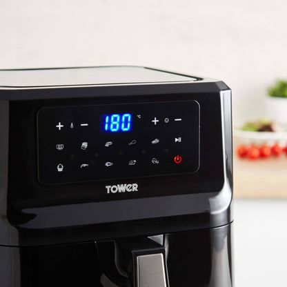 Tower Vortx Black Digital Air Fryer 5L