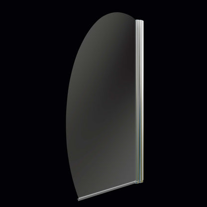 SupaPlumb Oval Bath Screen – 1400 x 800mm