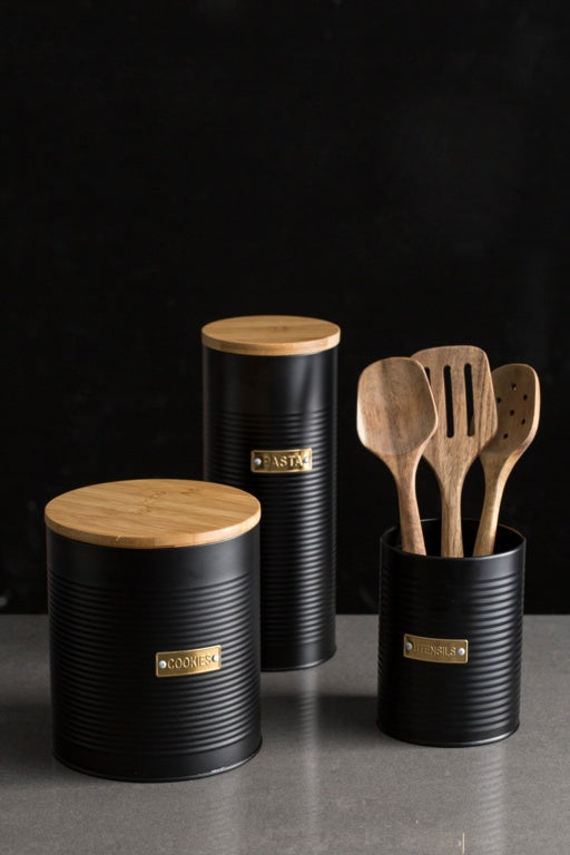 Typhoon Otto Utensil Pot - Black