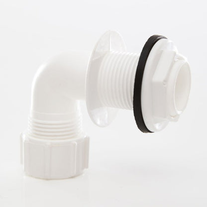 Securplumb Bent Tank Connector 22mm