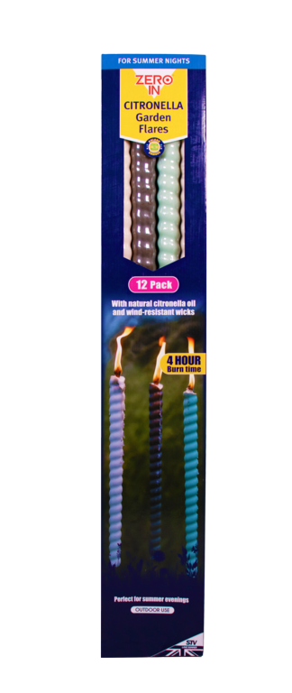Zero In Citronella Garden Flares