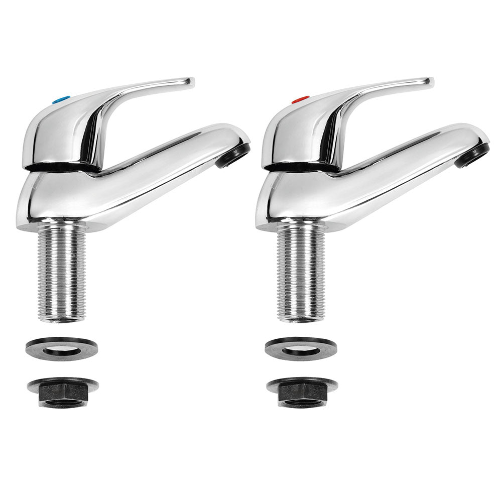 SupaPlumb Eiger Bath Taps W: 50mm H: 84mm D: 129mm
