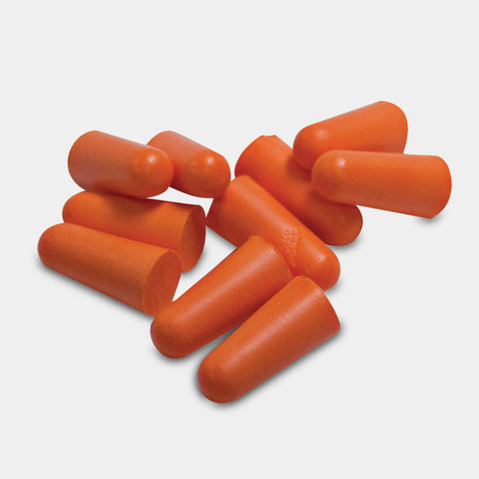 Vitrex Tapered Ear Plugs (Pack of 5 Pairs) – Orange