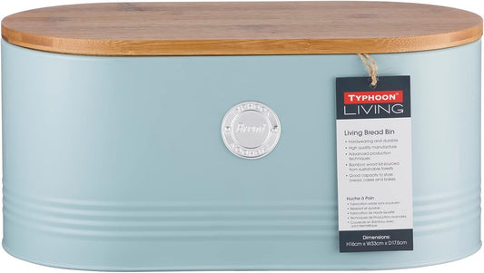 Typhoon Living Bread Bin – Blue (7.5L)