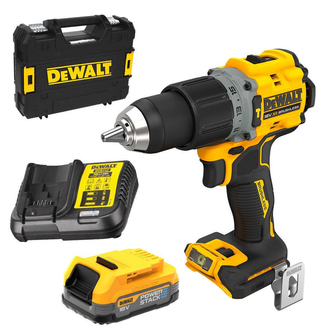 DeWalt XR G3 Hammer Drill Driver Kit 18V