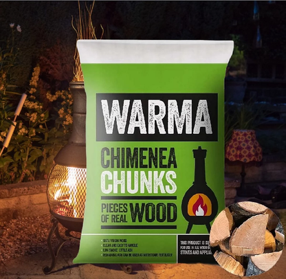 Warma Chimenea Chunks - 9kg