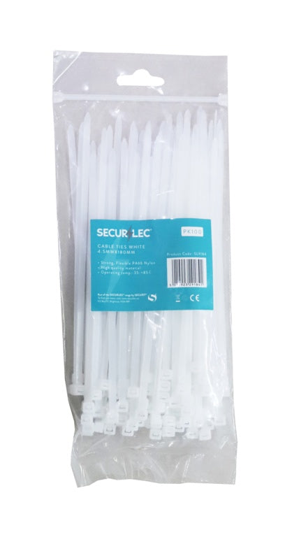 Securlec White Cable Ties