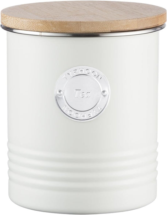 Typhoon Living Tea Canister – Cream (1L)