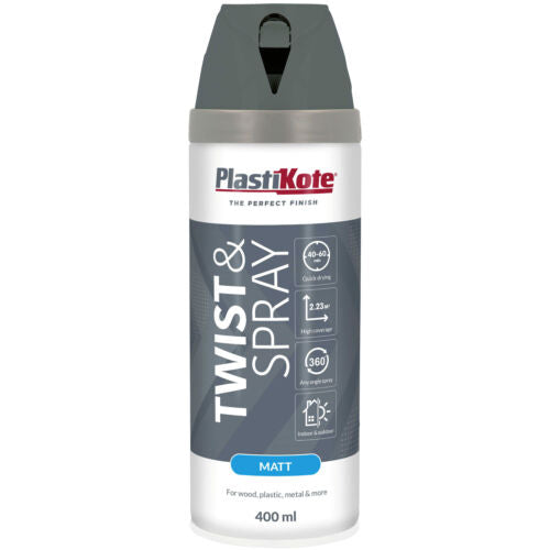 PlastiKote Twist & Spray Paint 400ML