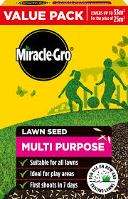 Miracle-Gro® Multi Purpose Lawn Seed 33m2 Value Pack