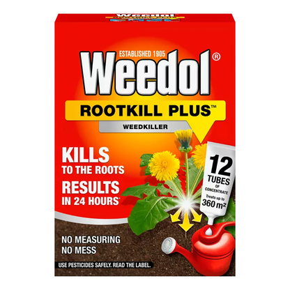 Weedol Rapid Weed Control Concentrate - 12 Tubes