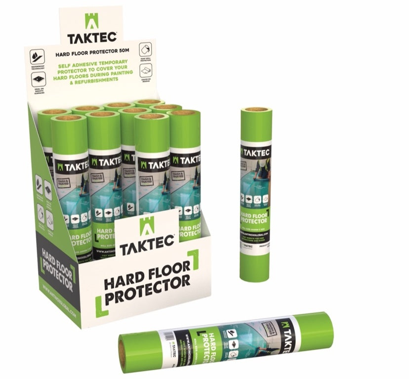 Taktec HS600 Premium Hard Surface Protector – 50m x 600mm