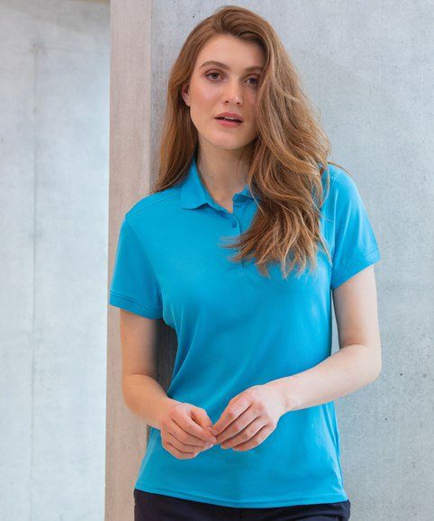 Prestige Ladies Henbury Polo Turquoise