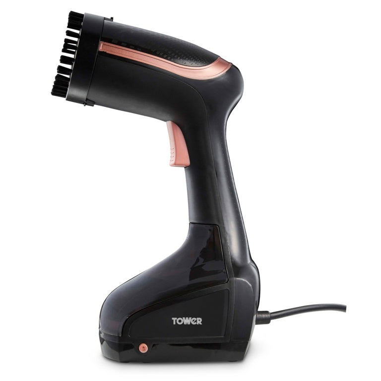 Tower Garment Steamer – Rose Gold & Black