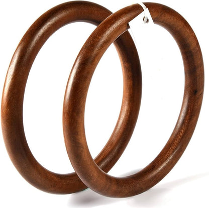 Universal Wood Rings – Walnut (Pack of 4)