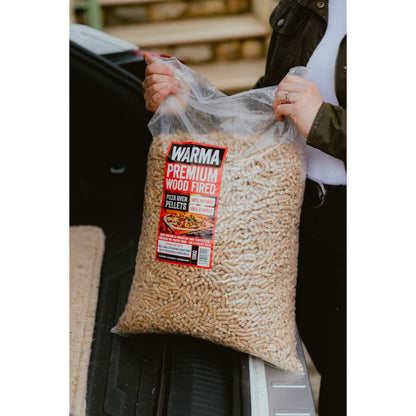 Warma Premium Wood Fired Pizza Oven Pellets – 10kg