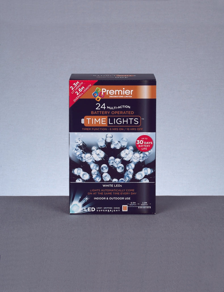 Premier 24 LED Multi Action Battery Operated TIMELIGHTS™