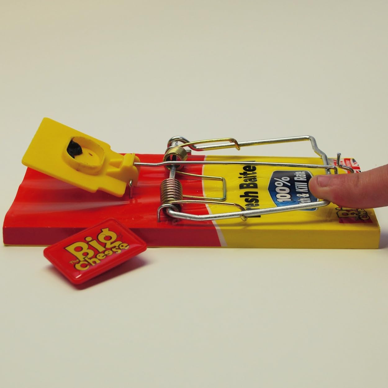 The Big Cheese Fresh Baited Rat Trap - Single