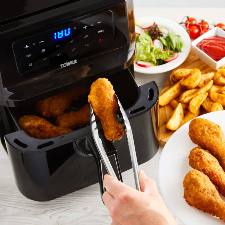 Tower Vortx Black Digital Air Fryer 5L