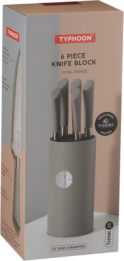 Typhoon Living Knife Block - Grey