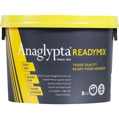 Anaglypta Ready Mix Wallpaper Adhesive 5KG