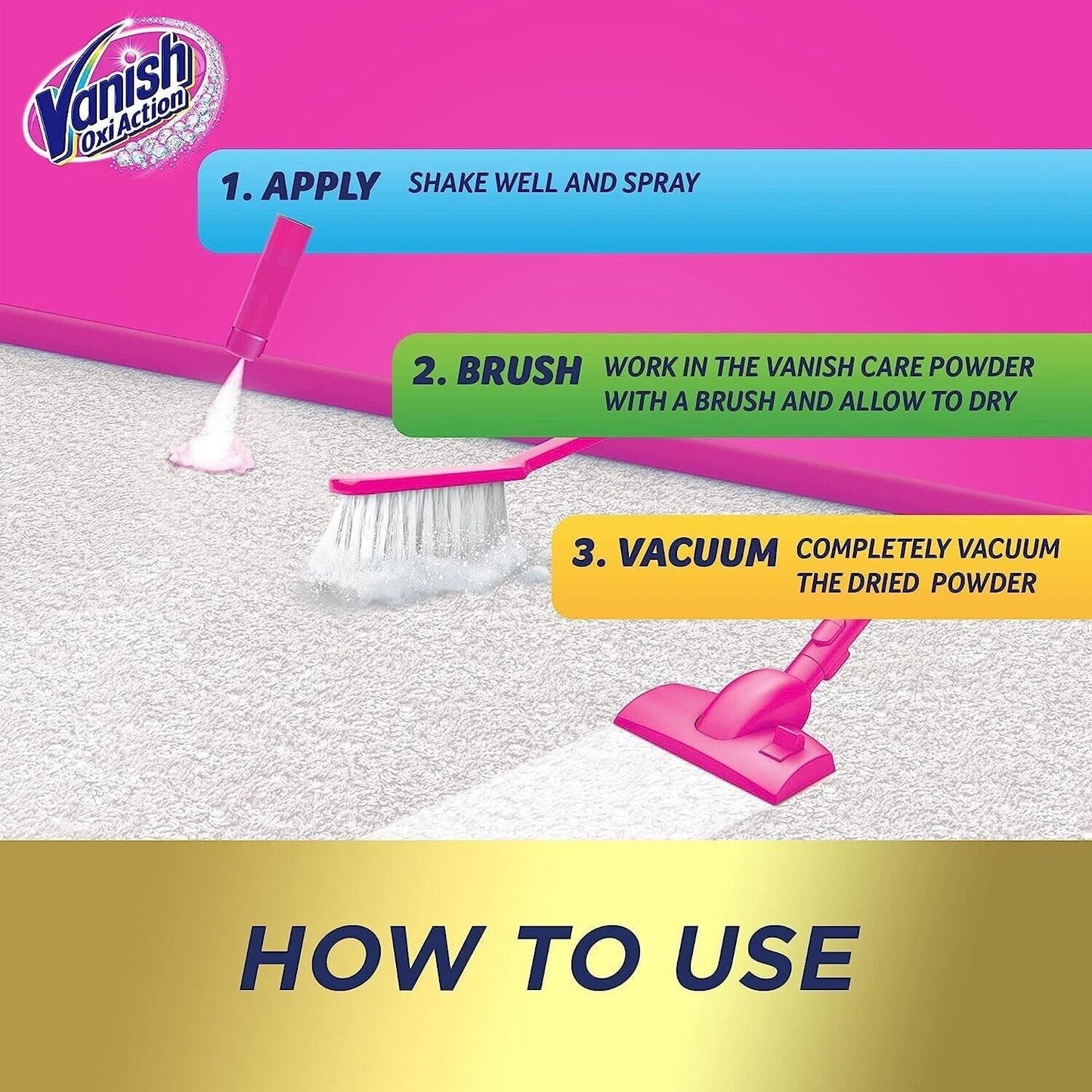 Vanish Power Foam – 600ml