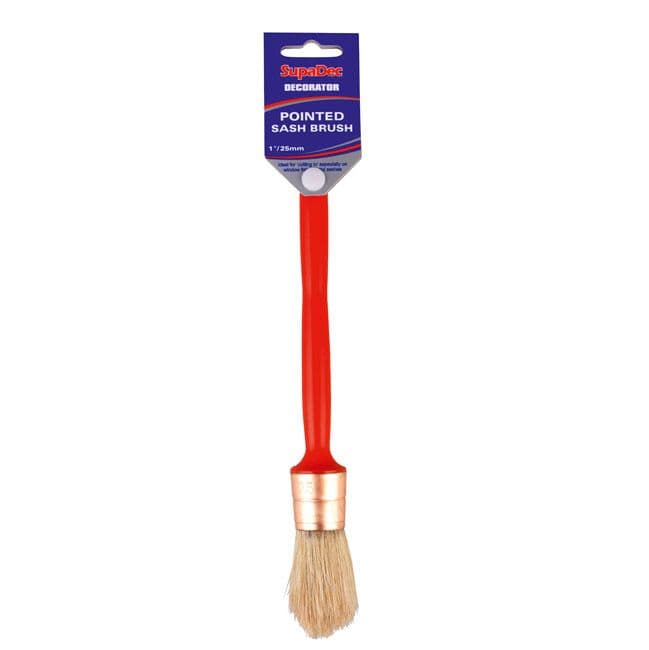 SupaDec Pointed Sash Brush (25mm)