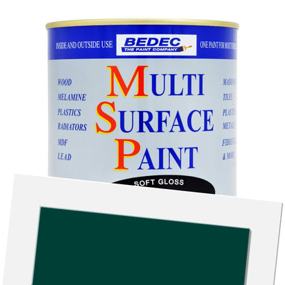 Bedec Multi-Surface Paint Soft Satin Holly 750ML