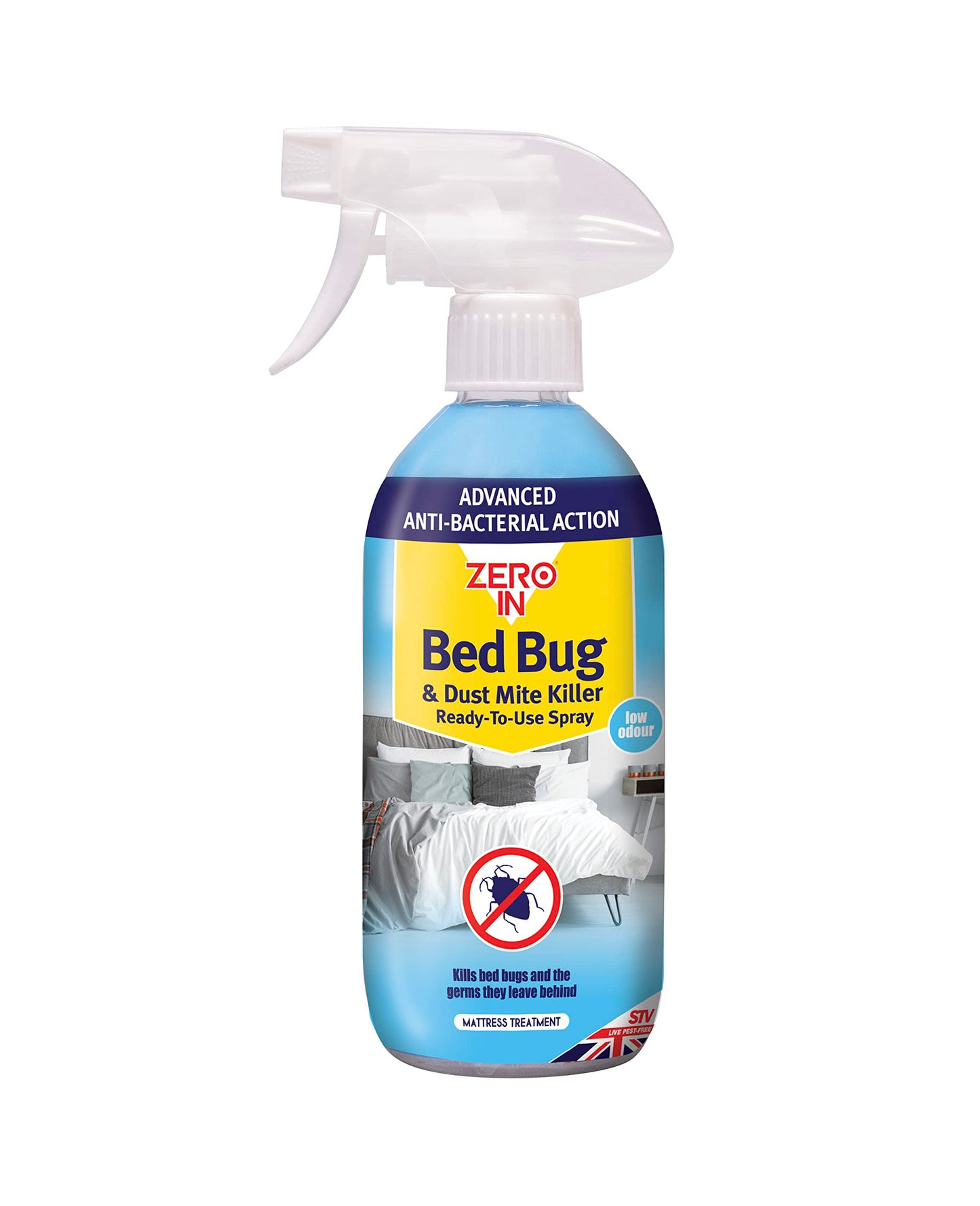 Zero In Bed Bug & Dust Mite Killer Spray - 500ML