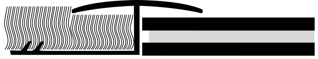 SupaDec Gold Effect Round Edge – 48x900mm