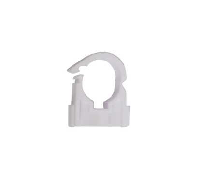 Securplumb 22mm White Clip Over Pipe Clips Pack 50