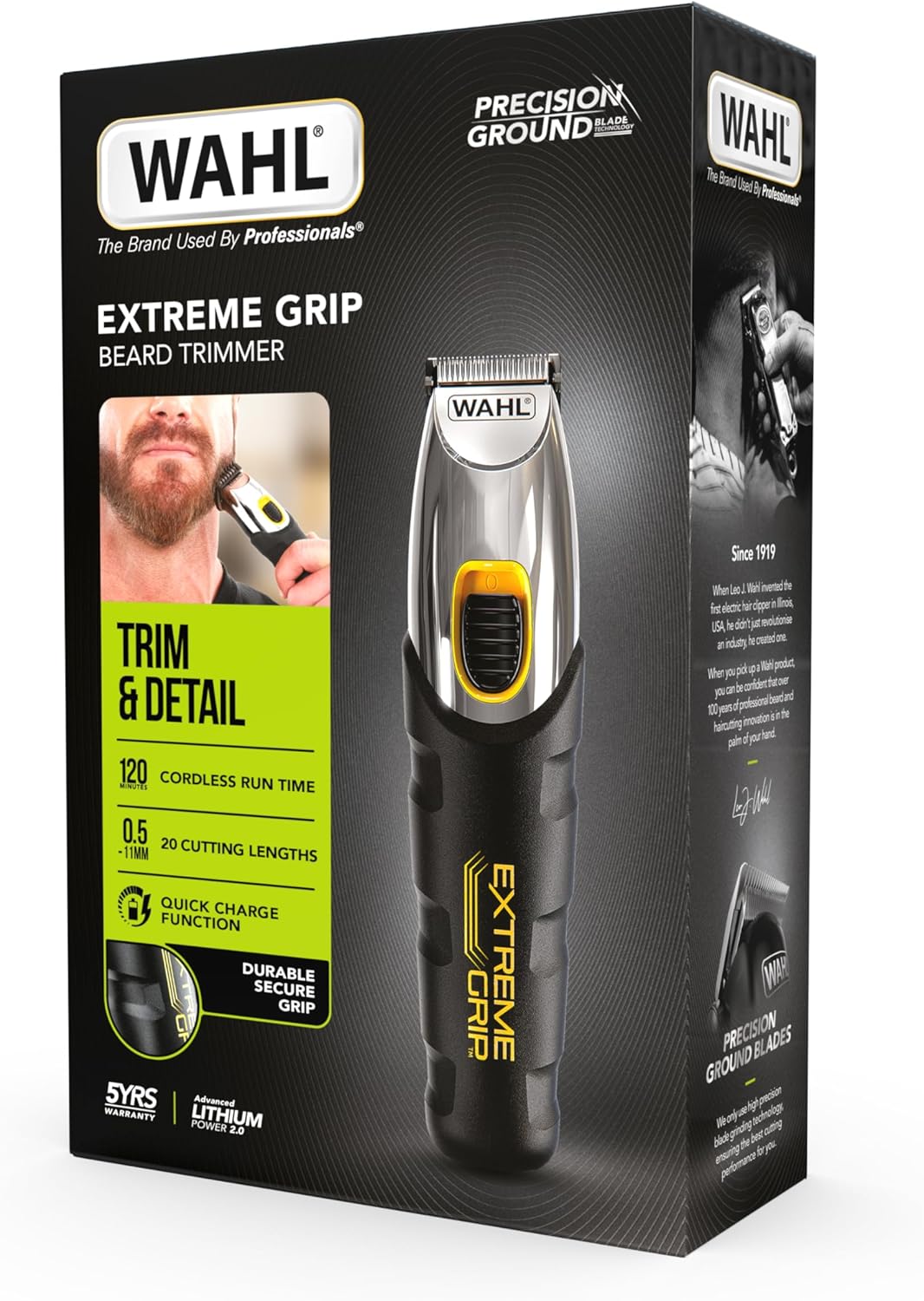 Wahl Extreme Grip Stubble & Beard Trimmer